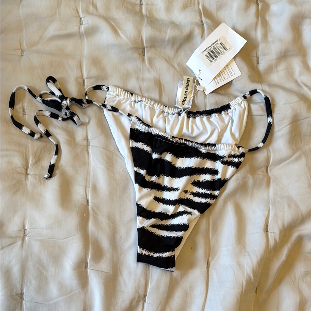 Dippin' Daisy's Infinite Bikini Bottom animal print Large